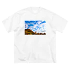 kudo1234の空 ビッグシルエットTシャツ