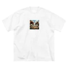 てぃっちゃんの恐竜　 Big T-Shirt