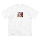 bobokeの桜 Big T-Shirt