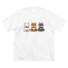 モチクマのドット絵三柴犬さん Big T-Shirt