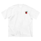 りんご飴Lv100🍎もりりんのりんご飴Lv100 ビッグシルエットTシャツ