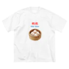 Hercule Ngの蝦餃 ビッグシルエットTシャツ