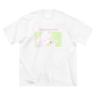 nya-mew（ニャーミュー）のネコチャン×ネコチャン ビッグシルエットTシャツ