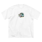 風来のSharkなヤツ!! ビッグシルエットTシャツ