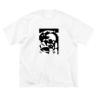 Raitaaa-Reeの黒色世界 ビッグシルエットTシャツ