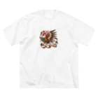 Sergeant-CluckのMiddle Army：中部方面部隊 ビッグシルエットTシャツ