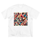 キキの幾何学少女② Big T-Shirt