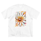 kowarororoの花の開花 ビッグシルエットTシャツ