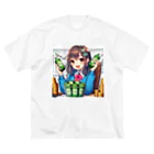 BURABOの魅力的な美少女がNISAで投資 Big T-Shirt