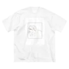 ha-rurururuのシンプル ビッグシルエットTシャツ