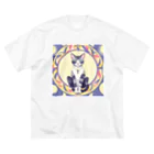 パキュラSHOPの猫と魔法陣 Big T-Shirt