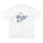 星猫堂のねむねむシルバさん Big T-Shirt