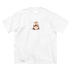 Cute Animalsのおねだりカワウソ ビッグシルエットTシャツ