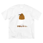 Mrs.Bean/ミセスビーンのコロッケ/キングペンギン雛 ビッグシルエットTシャツ