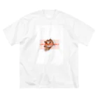 Holidayの猫 ビッグシルエットTシャツ