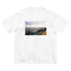 yapopiのBarcelona landscape ビッグシルエットTシャツ