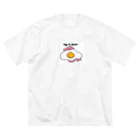 パペットピットのEgg & Bacon  ビッグシルエットTシャツ