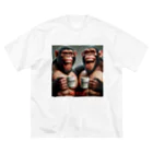 AREUSのAREUS× CHIMPANZEE#3 Big T-Shirt