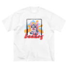 doku-chiwawaのbaddog ビッグシルエットTシャツ