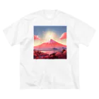 AQUAMETAVERSEの赤富士希望の印　なでしこ1478 Big T-Shirt