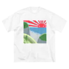 eugorameniwaの浜辺の朝日 Big T-Shirt