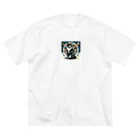 TAKEBOONのCATCAT ビッグシルエットTシャツ