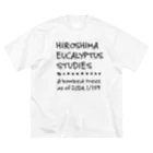 TSUBO_secondaryの世界にたった一本のユーカリの木 2024 HIROSHIMA EUCALYPTUS STUDIES ビッグシルエットTシャツ