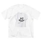 Mizuki・ASIA CATのMIZUKI落書き猫  Big T-Shirt
