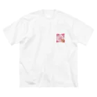 chapinnuのさくらの花びらで遊ぼう♪ Big T-Shirt