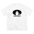 EQEffectのシロネコヒミコ Big T-Shirt