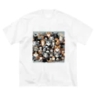 mol animal / モルアニのにゃんこ大集合!! Big T-Shirt