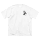 on FleekのPray Hands ビッグシルエットTシャツ