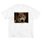 A_opal1のイッヌ🐶 ビッグシルエットTシャツ