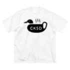 caféかも食堂のかも太郎くんgoods ビッグシルエットTシャツ