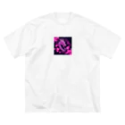 伝説の生物のdragon桜 ビッグシルエットTシャツ