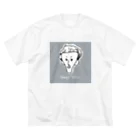 kanako_andの柳宗悦先生ー薄墨色ー ビッグシルエットTシャツ