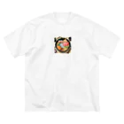 しおやきのささみラーメン ビッグシルエットTシャツ