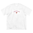 もふもふポメ　のもふもふポメ ビッグシルエットTシャツ