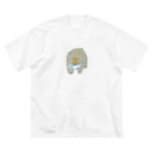 テクテクと。イラスト部のキムンカムイ / ヒグマ ビッグシルエットTシャツ