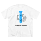 AED_MEDIAのKYOKOTSU APPAKU ビッグシルエットTシャツ