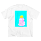 shi-chi Labo graph(詩一）のLemon ビッグシルエットTシャツ