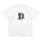 Buildingsの廃墟 13 ビッグシルエットTシャツ