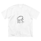 しなもるびゅっふぇのぎょーざ(単体) ビッグシルエットTシャツ