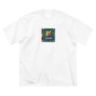 gtkgtmのレボ⑥ ビッグシルエットTシャツ