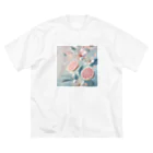 chan-takehaniのフローティング・シトラス・ガーデン ビッグシルエットTシャツ