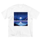 Ske’s gallery for youのMidnight Lake ビッグシルエットTシャツ