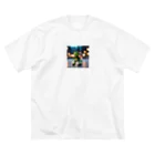 二宮大輔のスケートボードカエル Big T-Shirt