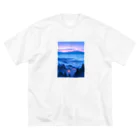 AQUAMETAVERSEの雲海とホテル街の灯　ラフルール　1859 ビッグシルエットTシャツ