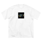 forget_me_not0108の幻想的な夜 ビッグシルエットTシャツ