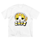 ムラサキゲジゲジのオンラインショップの16性格タコちゃんず INFJ ビッグシルエットTシャツ